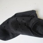 劣化した温泉ソックス